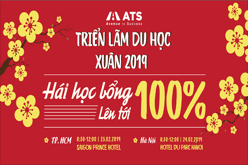 “Hái lộc” đầu năm với Triển lãm du học Xuân 2019